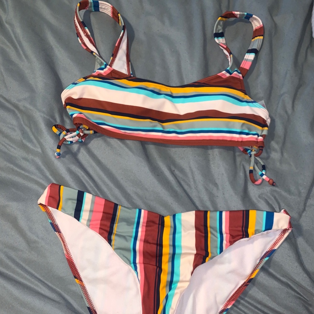 Stripe Bikini Set